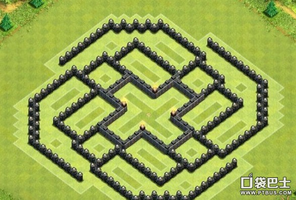 部落冲突(Clash of Clans)COC八本热门护本神阵分享