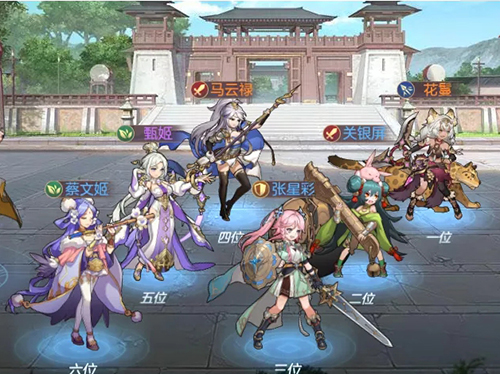 三国志幻想大陆初期女团怎么搭配