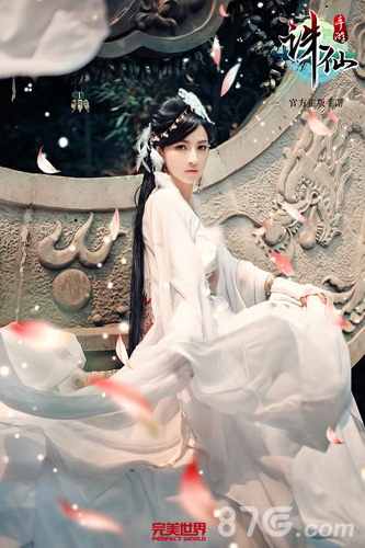《诛仙手游》coser雪琪