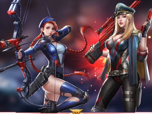 《红警OL》手游超时空选美尽显女性玩家之魅力