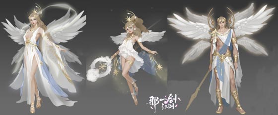 美也要美的出众 手游《那一剑江湖》天使套装灵动曝光 美也要美的出众 手游《那一剑江湖》天使套装灵动曝光