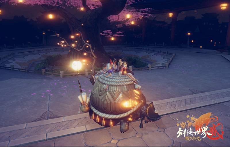 《剑侠世界2》新资料片现已上线 全新多人坐骑下周登场