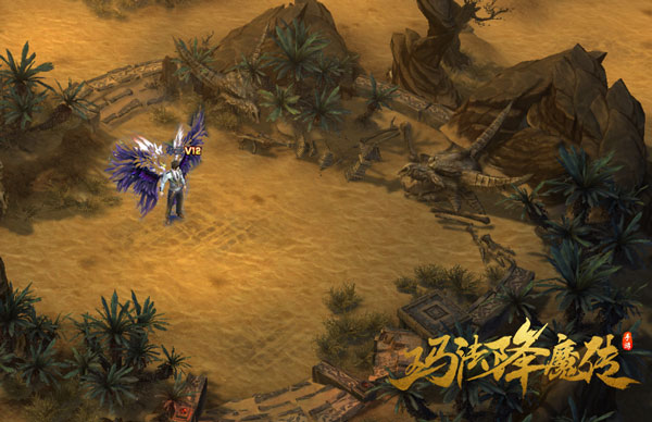 危机四伏 手游《玛法降魔传》危险场景曝光
