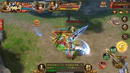 畅爽打宝激情蓝月 《蓝月传奇》手游今日正式不删档