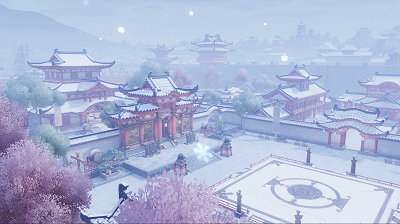 《梦幻西游3D》新一轮测试即将开启 唯美梦幻雪景曝光