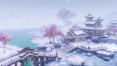 《梦幻西游3D》新一轮测试即将开启 唯美梦幻雪景曝光