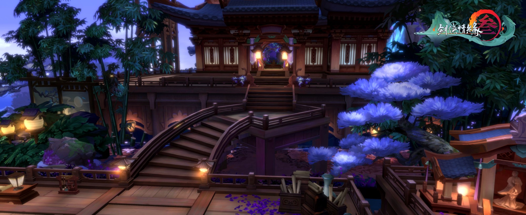 三星望月挂夜空 《剑网3：指尖江湖》新门派万花揭秘