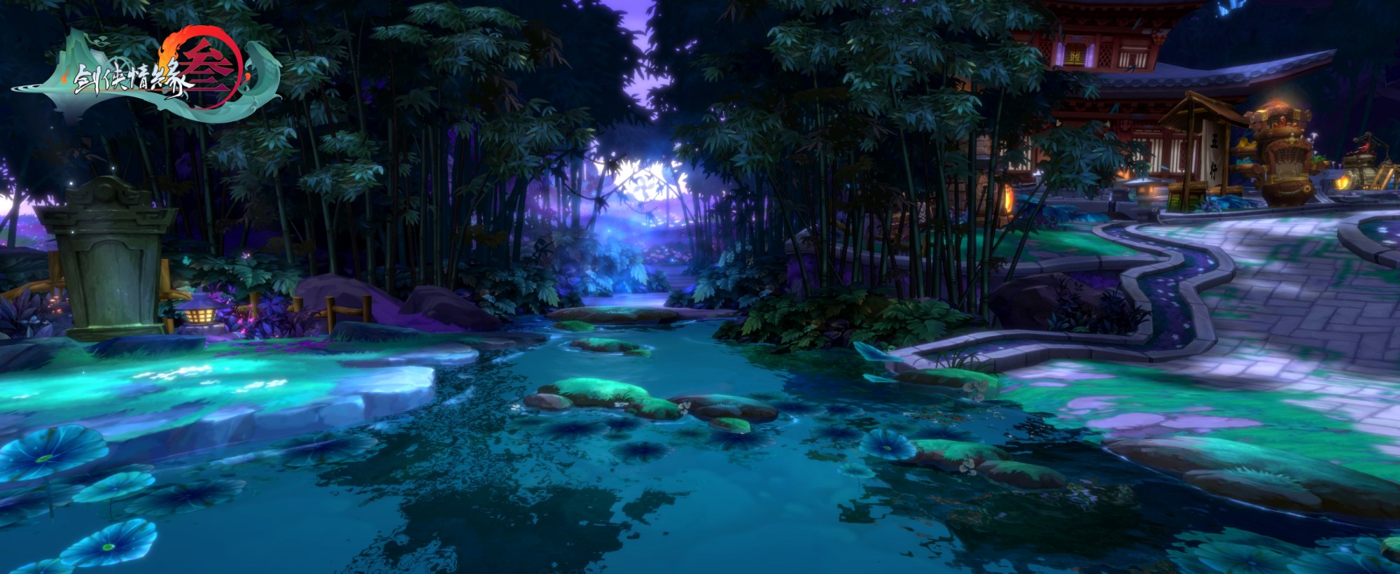 三星望月挂夜空 《剑网3：指尖江湖》新门派万花揭秘