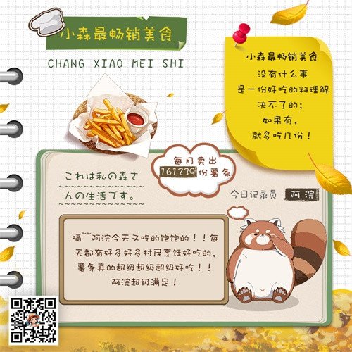《小森生活》日记大放送!花音为大家在上一轮测试中的表现做了一本手册!