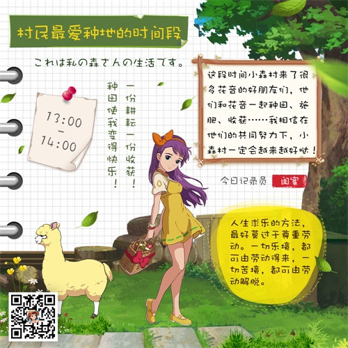 《小森生活》日记大放送!花音为大家在上一轮测试中的表现做了一本手册!