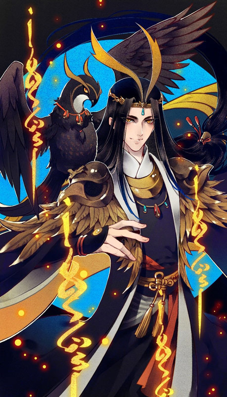 一笑倾城 《神都夜行录》强力妖灵大司命同人画赏析