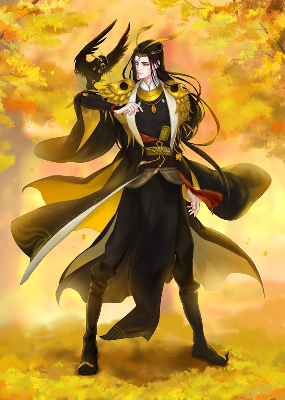 一笑倾城 《神都夜行录》强力妖灵大司命同人画赏析