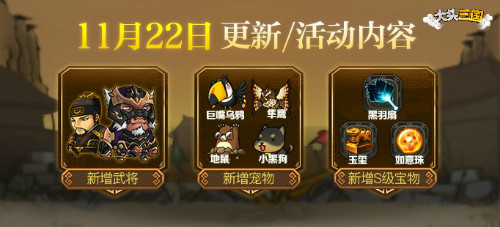 手游《大头三国》今日版本更新 新增内容大曝光