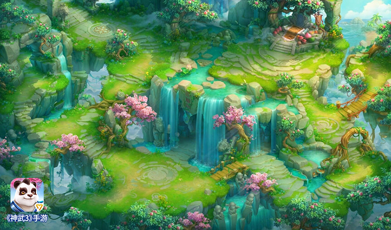 全新花果山地图！神武3手游植树总动员活动上线