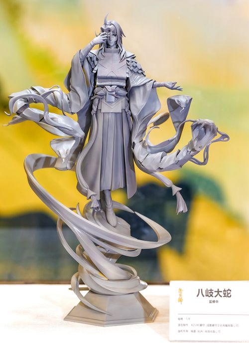 《阴阳师》多款新品出展Wonder Festival手办模玩展，玉藻前手办惊艳曝光