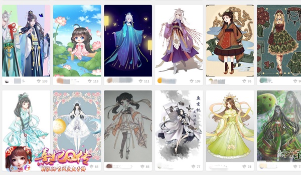 为美丽助威 《熹妃Q传》×半次元服装设计大赏评选阶段今日开启