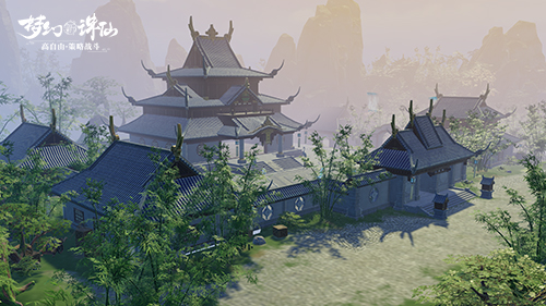 细节处还原仙侠场景《梦幻新诛仙》青云山内部景致曝光