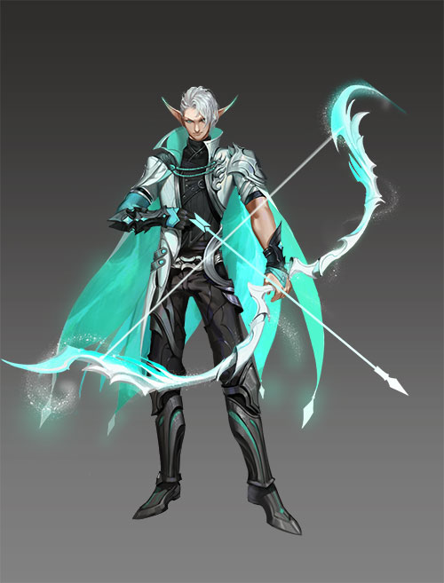 《魔域手游》即将迎来重磅更新 新职业精灵游侠原画曝光