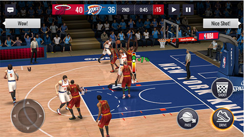 《NBA LIVE Mobile》手游：是时候考验真正的技术了！
