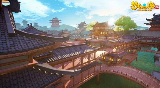 三界美景你我共赏 《梦幻西游3D》全新实机画面曝光