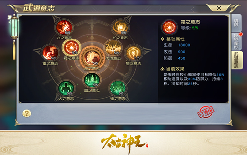 领悟星辰之意 手游《太古神王》武道意志技能解析