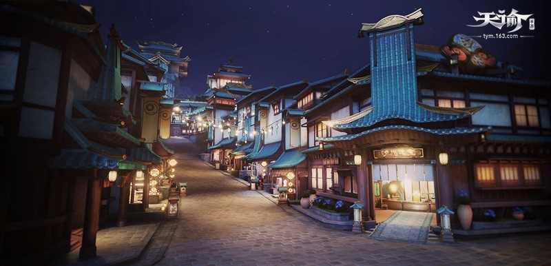 《天谕》手游暑期开启首测 苏澜城夜景模式曝光
