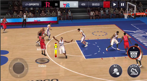 秀一波操作技术 手游《NBA Live Mobile》几个操作细节分享
