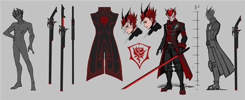 横版动作类手游《RWBY》反派角色Adam曝光