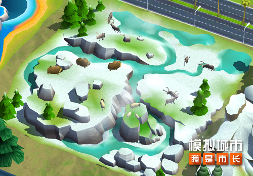 来自大自然的恩典 《模拟城市：我是市长》自然风光建筑曝光