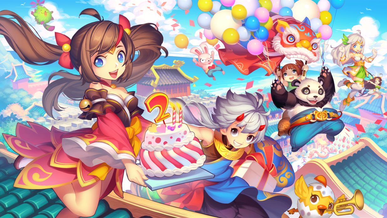 《梦幻诛仙手游》两周年庆典版本火热上线 两周年狂欢盛宴重磅揭幕