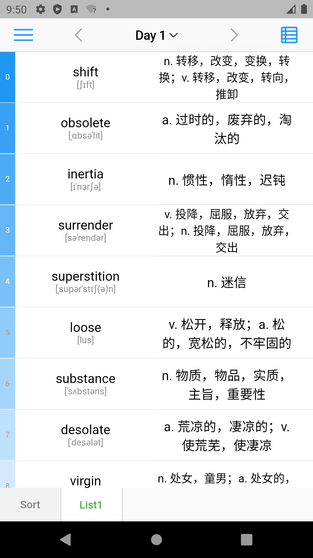 List背单词_图片1