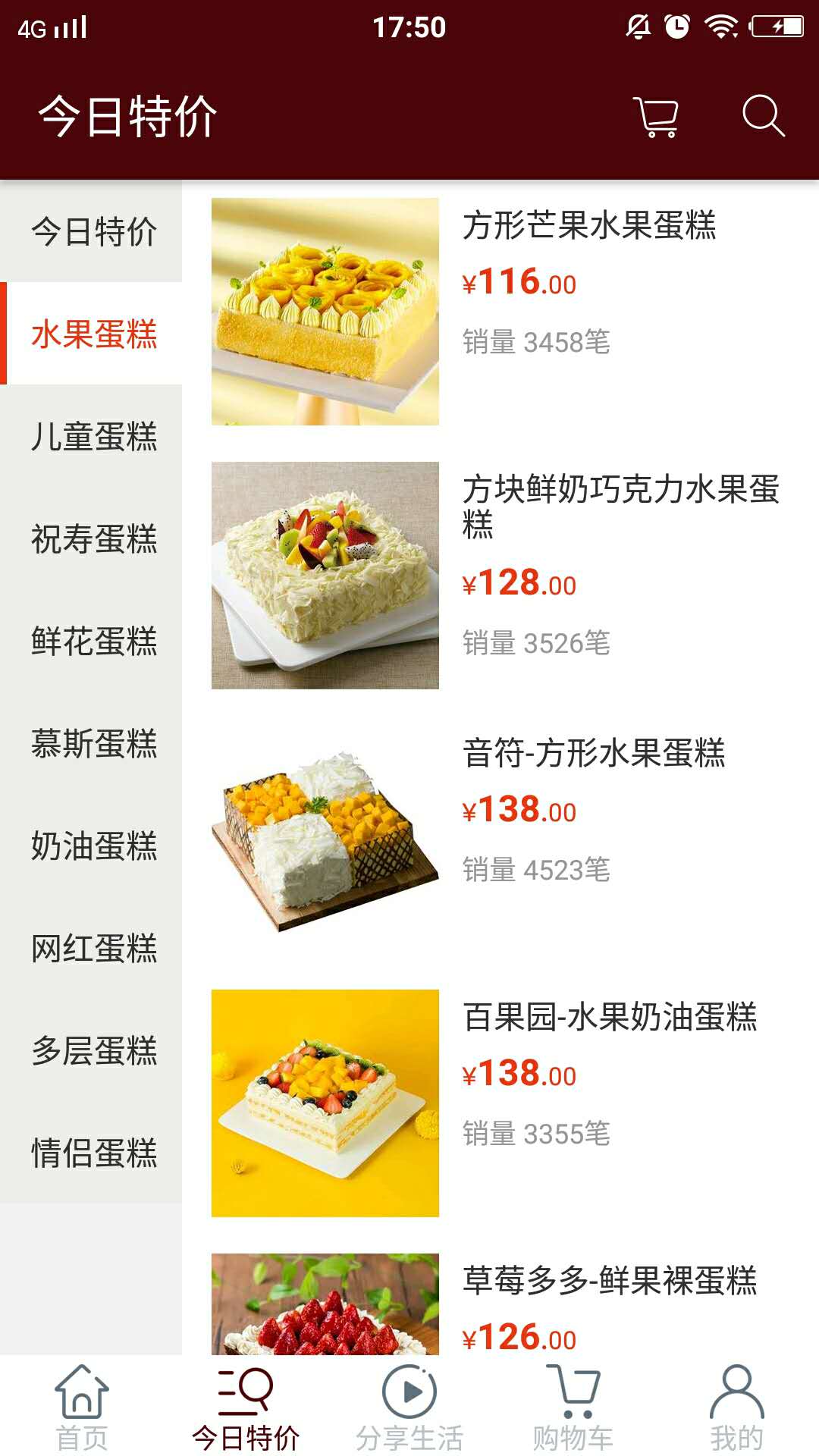 同城蛋糕汇截图(3)