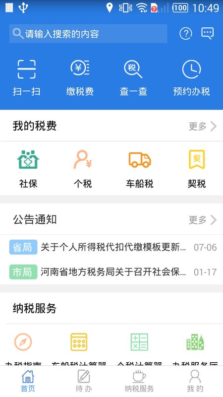 网上税务局截图(1)