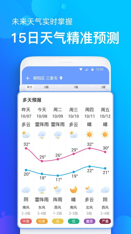 手机天气预报截图(3)