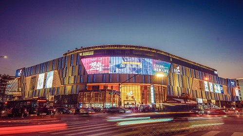 活动所在地杭州龙湖西溪天街街景