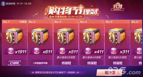 跑跑卡丁车购物节理财