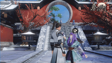 秦时明月世界摸头互动