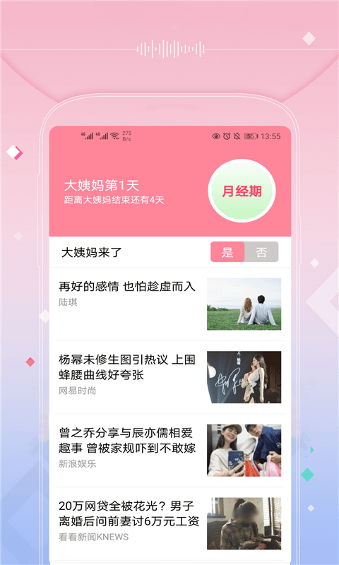 月经姨妈来了图1