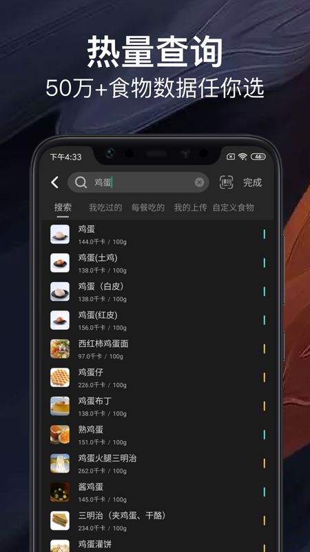 热量减肥法app图3