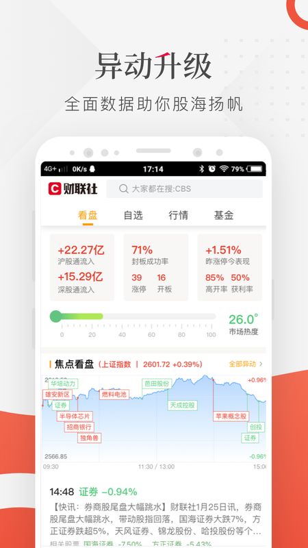 财联社app图3