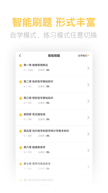健康管理师考试题库app图3