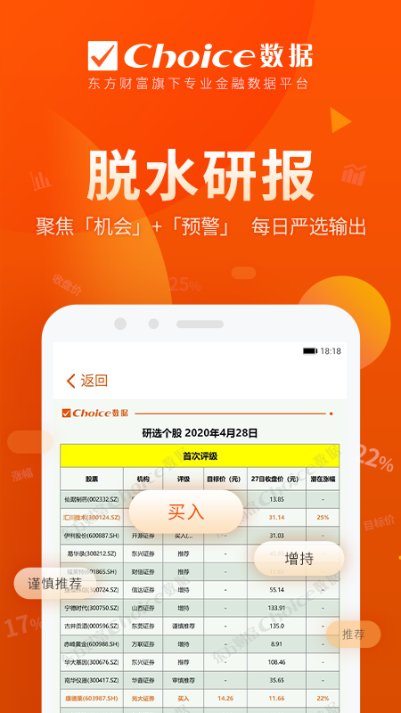 Choice数据app图1