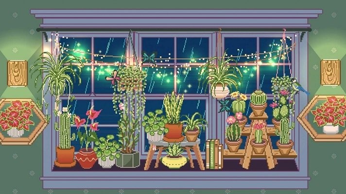 窗边花园图3