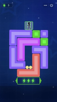 火柴人方块大逃亡图1