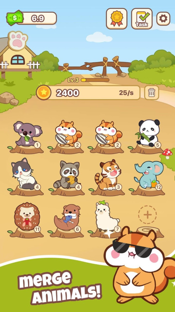 萌宠打怪物红包版图3