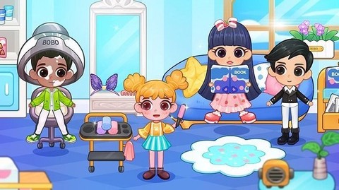 啵啵世界公主沙龙图2