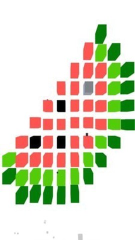 儿童彩色像素拼图图1