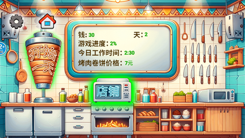 沙威玛奶茶店国潮版图3